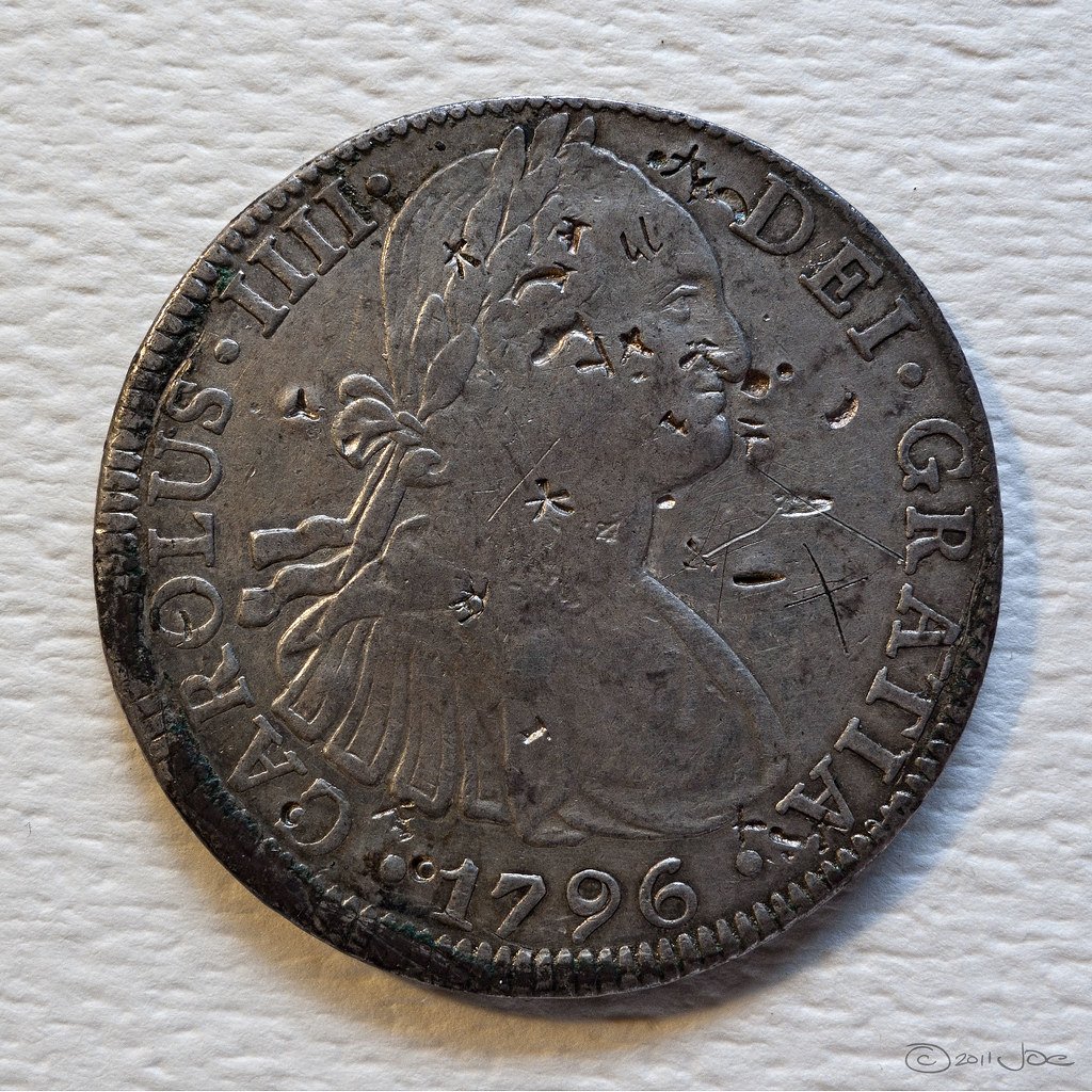Spanish Colonial 8 Reales 1796