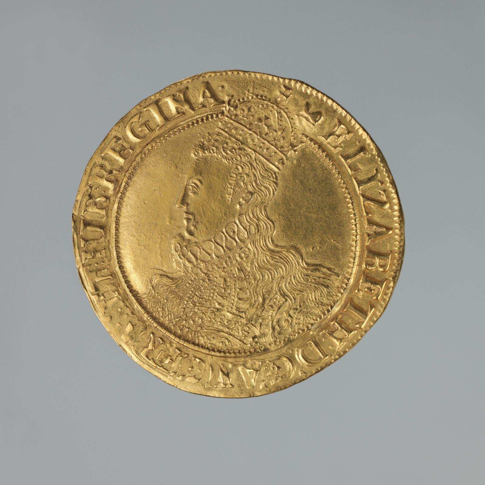 Elizabeth I Crown Gold Sovereign