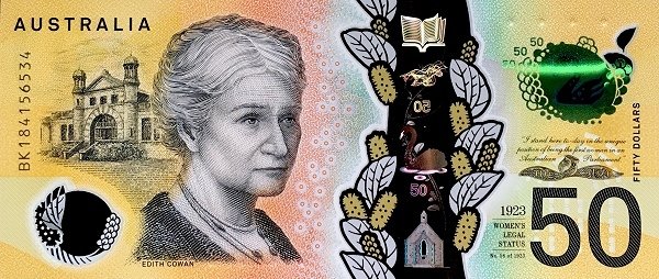Australia 50 Dollars, Next Generation - XF Variant
